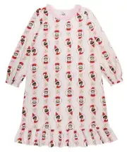Girl's ELF ON THE SHELF Flannel Nightgown Size 4 NWT