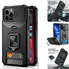 Hybrid Stand Wallet Case Shockproof Cover For Apple iphone 13 12 11 Pro Max XR