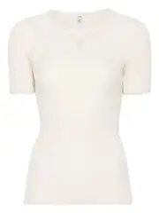 [Baserange] Chain T-shirt M Neutrals