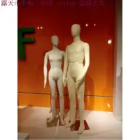 在飛比找露天拍賣優惠-詩媛小代:可彎曲軟體模特服裝店展示女模特包布全身男模假人試衣