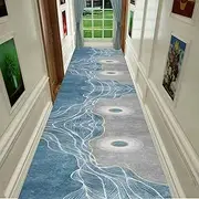 Carpet Runner for Hallway for Bedroom Large Area Rug Hallway Kitchen Kitchen Hall Stairs Narrow Runner Rug with Non Slip Backing,0.8m x 3.5m
