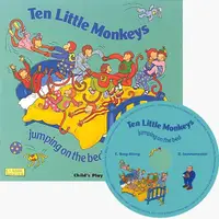 在飛比找momo購物網優惠-【Song Baby】Ten Little Monkey 十