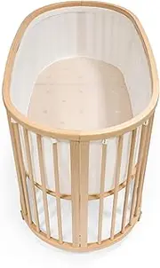 Stokke Sleepi Bed V3 Mesh Liner, White - Breathable 3D Mesh for Safe Sleep - Compatible Sleepi bed V3 only- Machine Washable