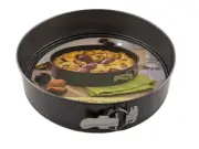 Springform Baking Round Cake Pan 28cm x 6.5cm Non-Stick Coating Carbon Steel NEW