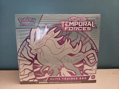 Pokemon TCG Elite Trainer Box ETB Scarlet & Violet Temporal Forces Brand New!