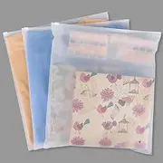 Svaldo Large Ziplock Bags, 40Pcs 35 * 40cm Ziplock Bags for Clothes, Frosted Clear Plastic Bags, Shoe Storage Bag, Resealable Zip Lock Bags for Clothes, Toys, Shoes (With Vent Holes)