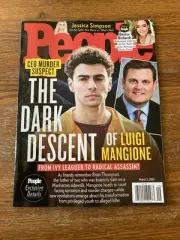 People Magazine March 3 2025 • CEO Murder Suspect • Jessica Simpson
