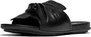 [FitFlop] Fit-Flop Women's Slide Sandals GRACIE SOFT-TWIST LEATHER SLIDES