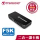 TRANSCEND創見 RDF5 USB 3.1 雙槽記憶卡讀卡機 黑