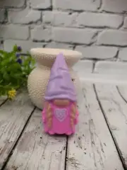 GNOME GIRL MOLD, Chocolate Mold, Fondant Garden Theme Cake Decoration Soap Mold