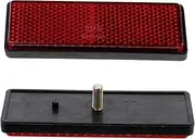 Rear Bike Light Reflective Sheets Pack Reflective Discs for Bike Safety Warning