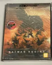 Batman Begins WeET Lenticular Full Slip 4K Blu-ray Steelbook