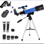 MaxUSee 70mm Refractor Telescope With Tripod & Finder Scope for Kids
