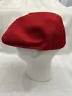 Kangol Tropic 504 Ventair Red Knit Hat/Cap 0290BC Size Medium