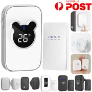 Wireless Door Bell Chime Alarm Doorbell Motion Sensor Security System Receiver