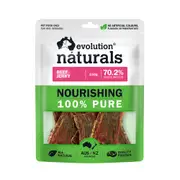 Evolution Naturals Beef Jerky Dog Treats 150g