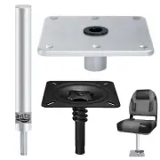 Boat Seat Accessories Swivel Mount Post Pedestal Pin Base Slide Spring Rise Part