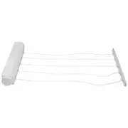 Retractable Clothesline Telescopic Indoor Outdoor Wall Mounted Clothes6658