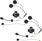 Sena SF4 Bluetooth Communication System Double Pack, black for Men One Size