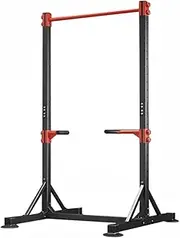 TT-YED Abdominal Horizontal Bar Trainer, 25-Position Adjustable Bracket-Type Pull-Up Bar, Vertical Pull-Up Power Tower, Load-Bearing 600Kg, Suitable for Home Strength Training