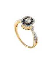 Gemstones 14K 0.60 ct. tw. Diamond & Sapphire Ring
