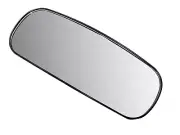 SuperATV Rear View Mirror for Polaris Ranger XP 570 / 700 / 800 / 900 / 1000