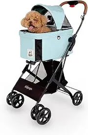 Travois Tri-fold Pet Travel Stroller System (Spearmint)