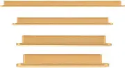 Door Handles, 2PCS Vintage Cabinet Handles, 96mm Antique Bow Drawer Pulls, Furniture Door Pull Handles for Kitchen Cabinet, Dressers, Cupboard, Door, Wooden Gates (Gold)