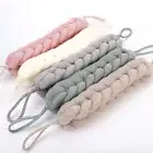 Body Exfoliate Puff Bath Sponge Scrub Mesh Net Ball Massage Ball Back Scrubber;