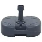 vidaXL Portable Umbrella Base Grey Sand / Water Filled BMG