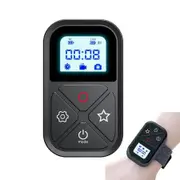 Smart Remote Control for GoPro，Wireless Camera Controller for Hero 12 11 10 9 8 MAX Black with LCD Display