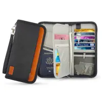 在飛比找momo購物網優惠-【GoTrip】RFID防盜刷家庭護照包/保護夾/證件套 貼