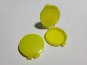 10X Tupperware Mini Clamshell Pill Keeper Round Pocket Container Air Tight FS