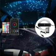 12V RGB LED Car Roof Headliner Star Light Kit Fiber Optic Lamp Remote Bluetooth (for: Subaru)