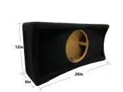 Car Audio Dual 10" Vented Subwoofer Stereo Sub Box Ported Speaker-Reinforced