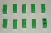 LEGO NEW 1x2 Bright Green Brick (10x) 4647553 Brick 3004