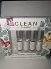 NIB CLEAN perfume set, rollerball layering set, EDP, 4 X 0.17 OZ / 5ML