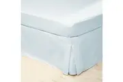 Belledorm Easycare Percale Platform Valance (Duck Egg Blue) - UTBM179