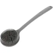 Silicone Bath Brush Body Scrubber with Handle Back for Shower Man