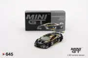 1:64 LAMBORGHINI HURACAN GT3 EVO #4 3rd PLACE 2022 MACAU GP MINI GT 645