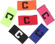 Yardwe Adjustable Soccer Captain Arm Band Elastic Wristband for Sports Badge Choose from Colors