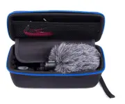 Studio Mic Case Fits Rode Videomicro Compact On-Camera Microphone and Windscreen