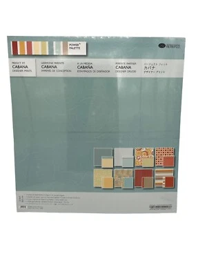 Creative Memories Power Palette Perfect Fit Cabana Designer Paper
