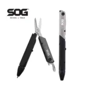 SOG 4 in 1 BATON Q1 Multi-Tool Folding Scissors EDC Tactical Pen Multifunctional