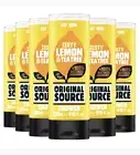 Original Source Zesty Lemon & Tea Tree Large Vegan Shower Gel 6 x 250ml New