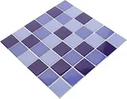 Outanaya 36pcs Kitchen Backsplash Tile Ceramic Backsplash Tile for Kitchen Home Decor Tile Wall Tiles Ceramic Tile Decorative Tiles Swimming Pool Tiles Home Background Tile Mosaic Tiles