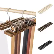 1Pcs Tie Belt Closet Wardrobe Rack Storage Hanger Holder Organizer Scarf Z1J2