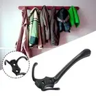 For Hallways Wall Hooks Chrome Coat Clothes Hat Rack Household Hardware