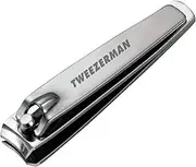 TWEEZERMAN Stainless Steel Finger Nail Clipper, 1 EA