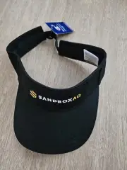 SandboxAQ Hat Visor Black - Champions NWT